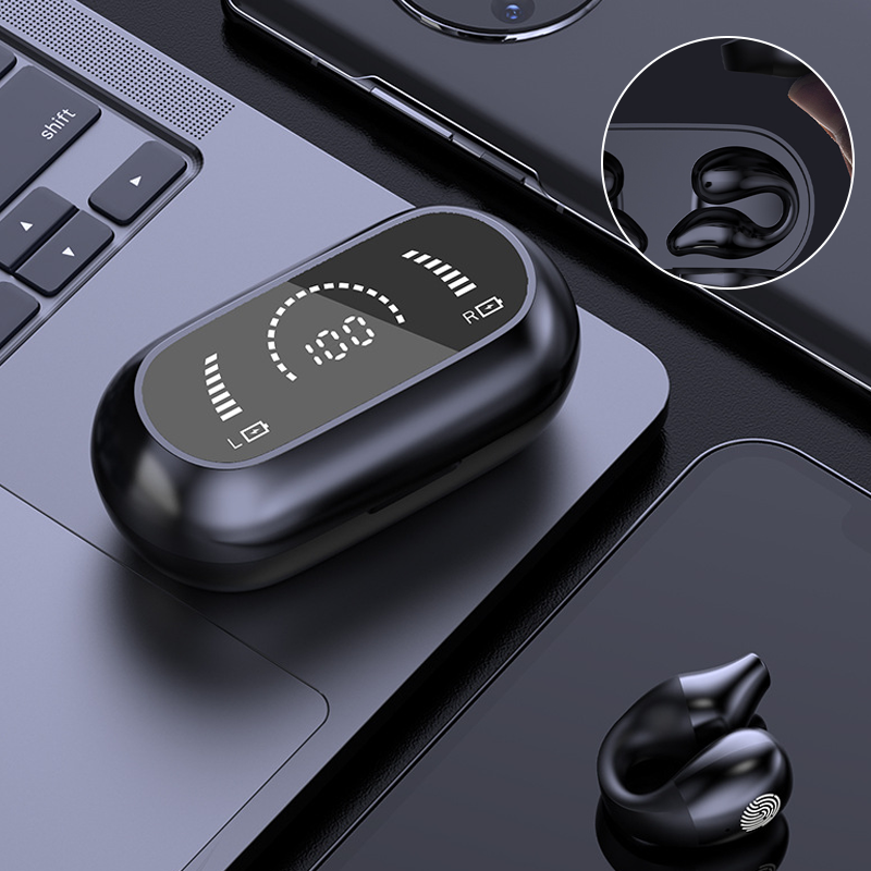 Luvikno | Trådløs Øreklips Bluetooth Headset