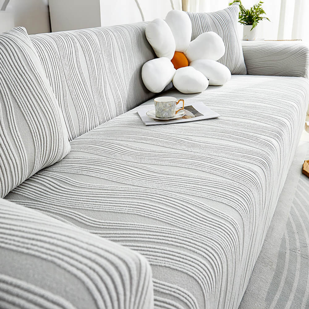 Jacquard Stretch Full-Cover Anti-scratch Sofa Deksel Myk Katt-vennlig | Luvikno