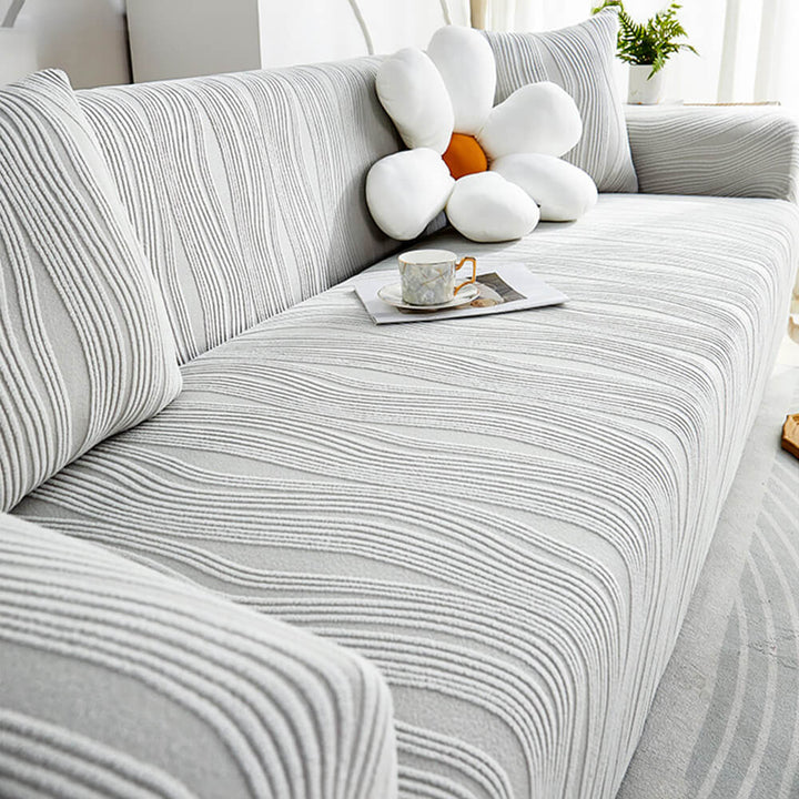 Jacquard Stretch Full-Cover Anti-scratch Sofa Deksel Myk Katt-vennlig | Luvikno