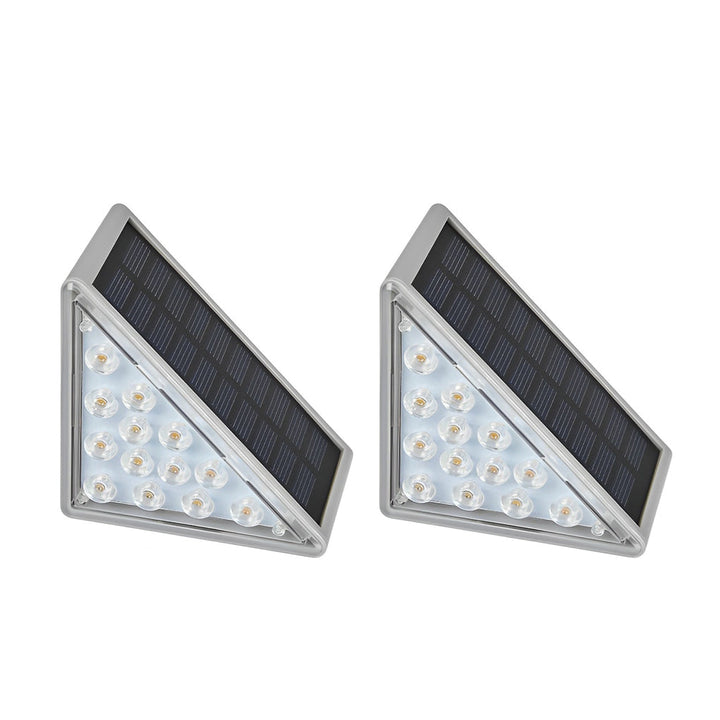 Trekantet Intelligent Vanntett LED Solutend Step Lighting | Luvikno
