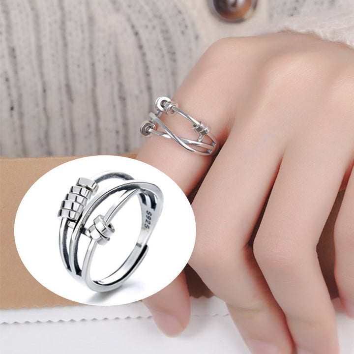Angstlindrende Fidget Ring Luvikno