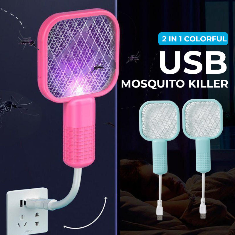 USB Myggrepellent med LED og sikkerhetsnett – 2-i-1-design | Luvikno