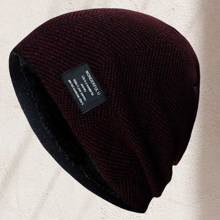 Luvikno | Vinter Utendørs Fleece Strikket Lue