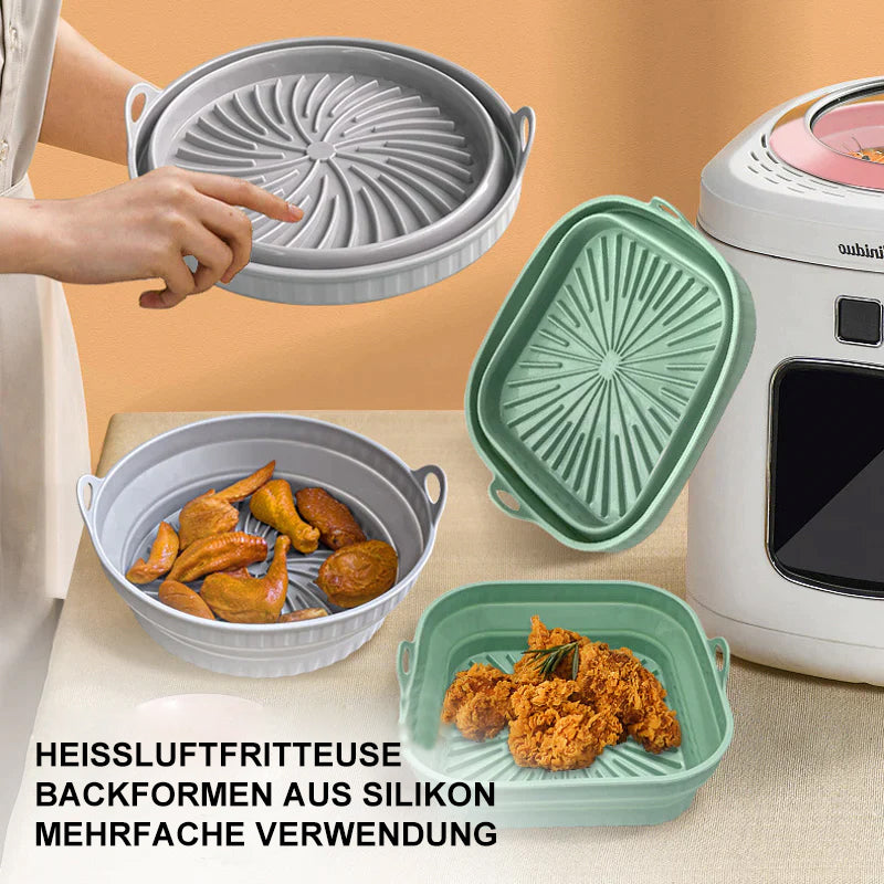 Luvikno | Air fryer grill pan laget av silikon