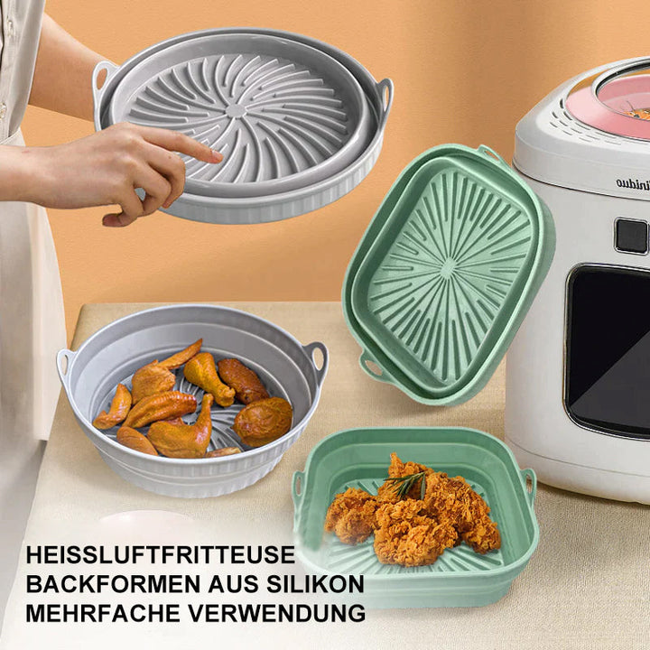 Luvikno | Air fryer grill pan laget av silikon