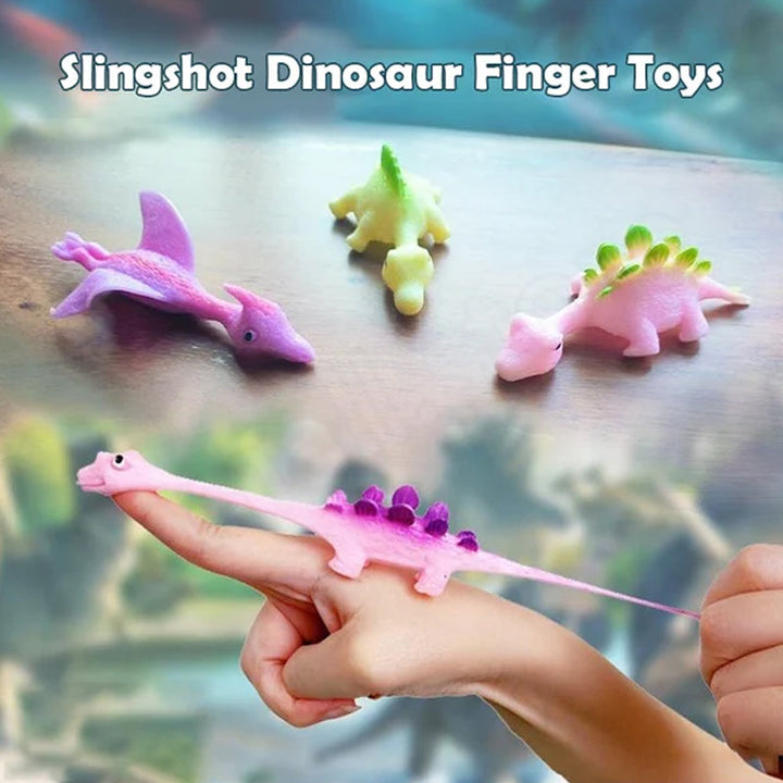 Slingshot Dinosaur Leketøy (Farger tilfeldige) | Luvikno