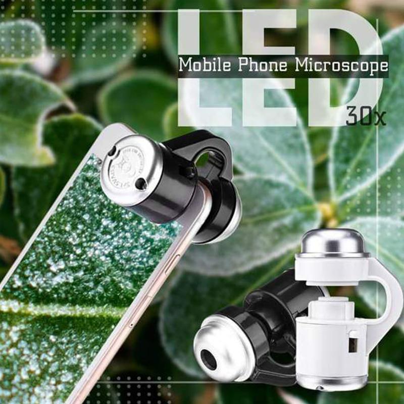 LED Bærbar Telefon Mikroskop | Luvikno