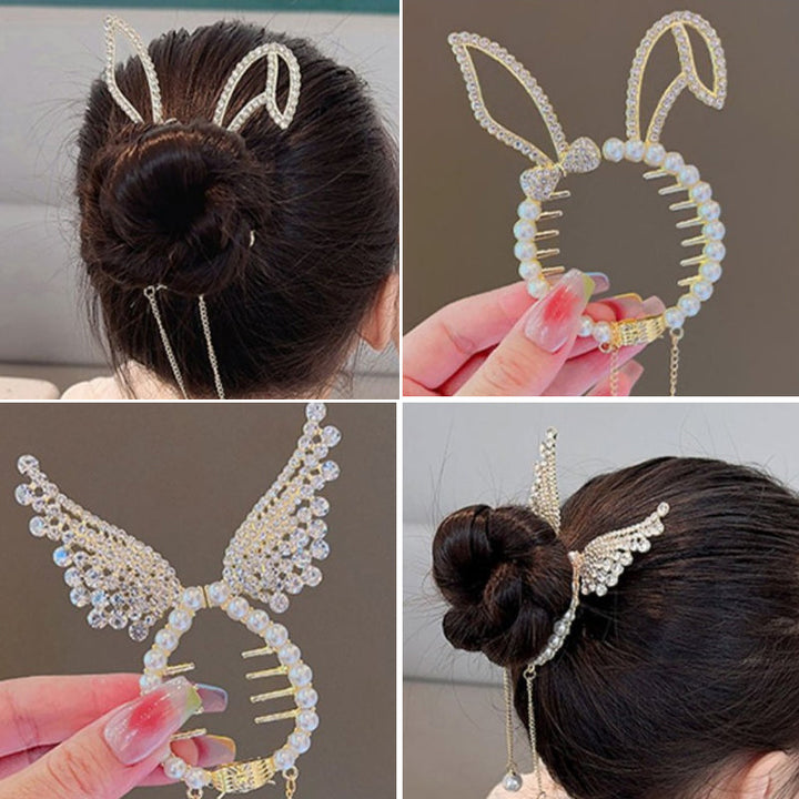 Elegant hestehale hårknute | Luvikno