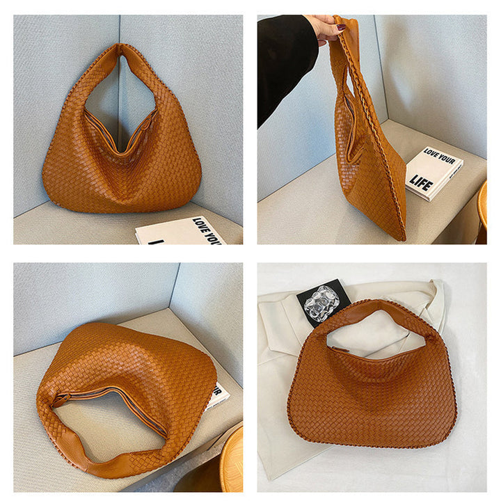 Elegant vevd bag for kvinner | Luvikno