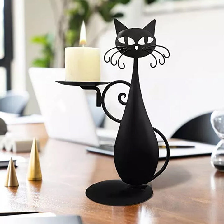 Kortholder svart katt | luvikno