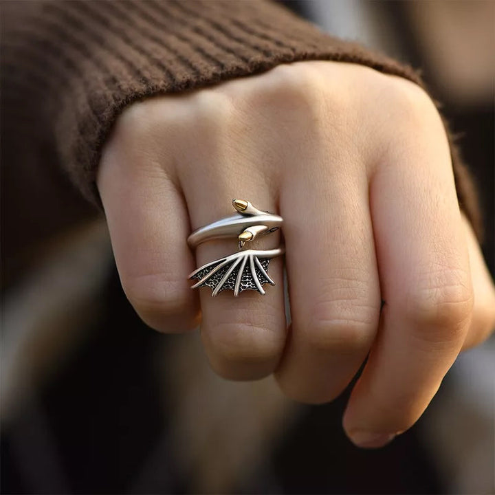 Little Dragon justerbar ring Luvikno