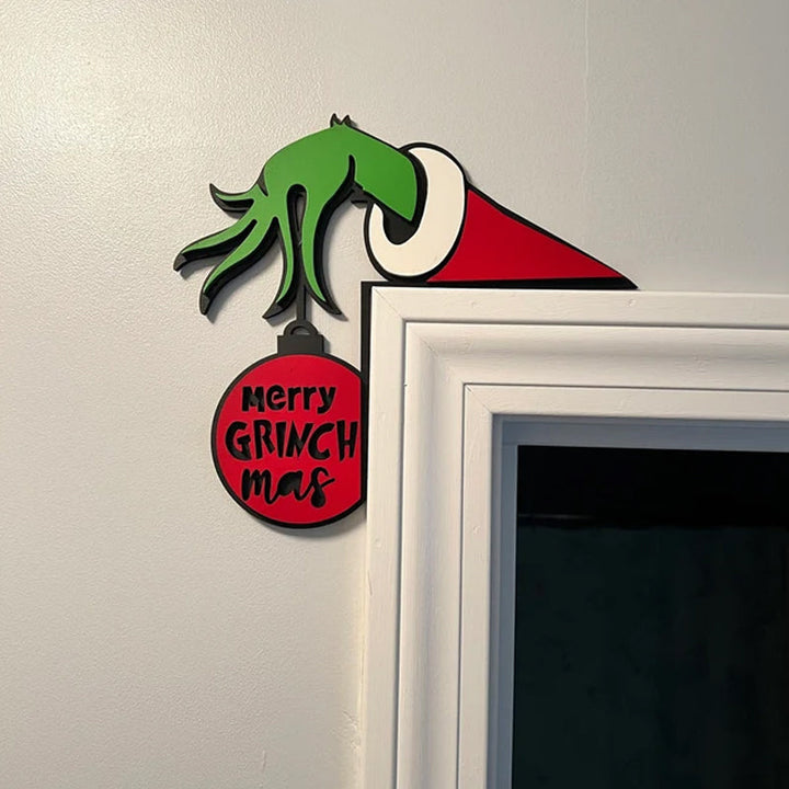Grinch ferie dør hjørne | Luvikno