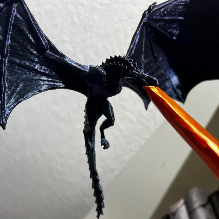 Dragon Flame Book Niche | Luvikno