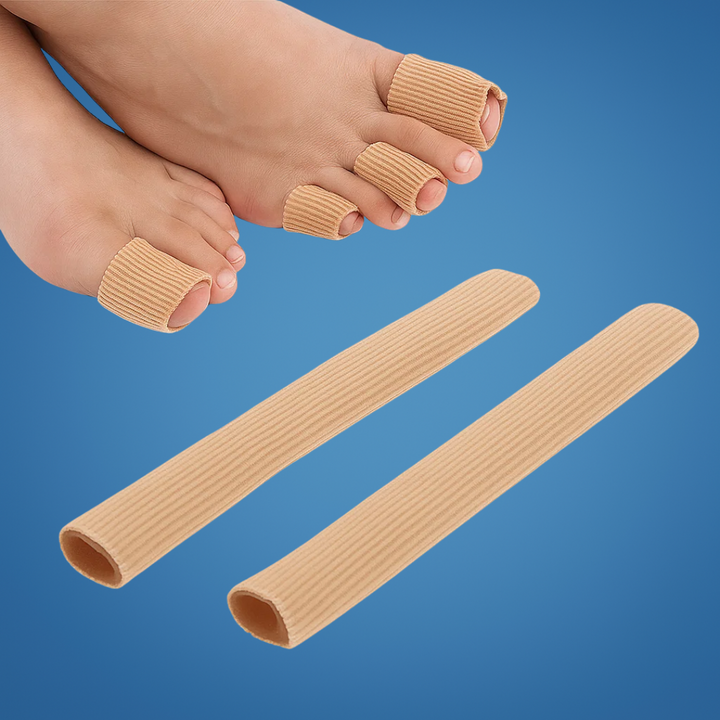 Corn & Blister Relief – Myk Gelpute – Reduserer Friksjon & Smerte – Behagelig hele dagen ved Gange & Løping Luvikno