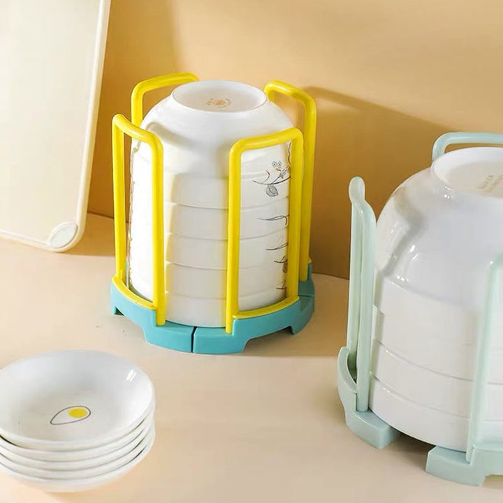 Bowl Plate Holder Drain Rack | Luvikno