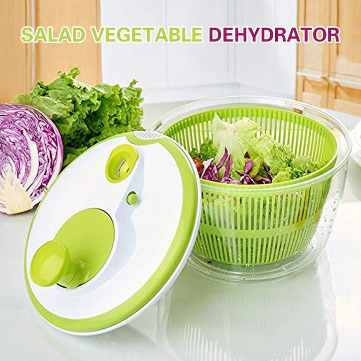 Husholdningssalat dehydrator Manuell grønnsaksvaskemaskin | Luvikno