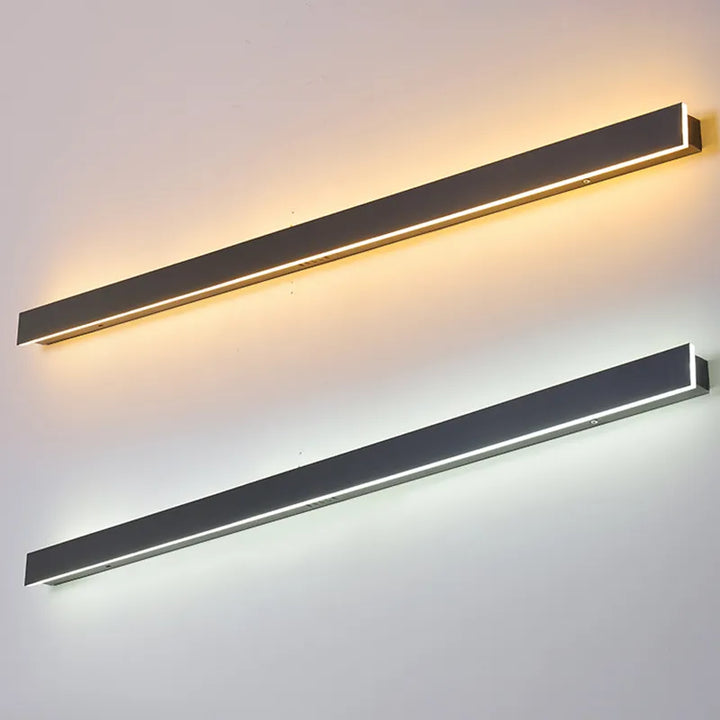 Luvikno | Slank Linear Utendørs Vegglampe IP65