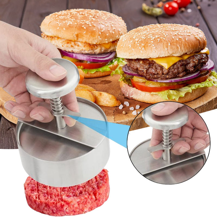Manuell kjøttpresse for hamburgerpattyer | Luvikno