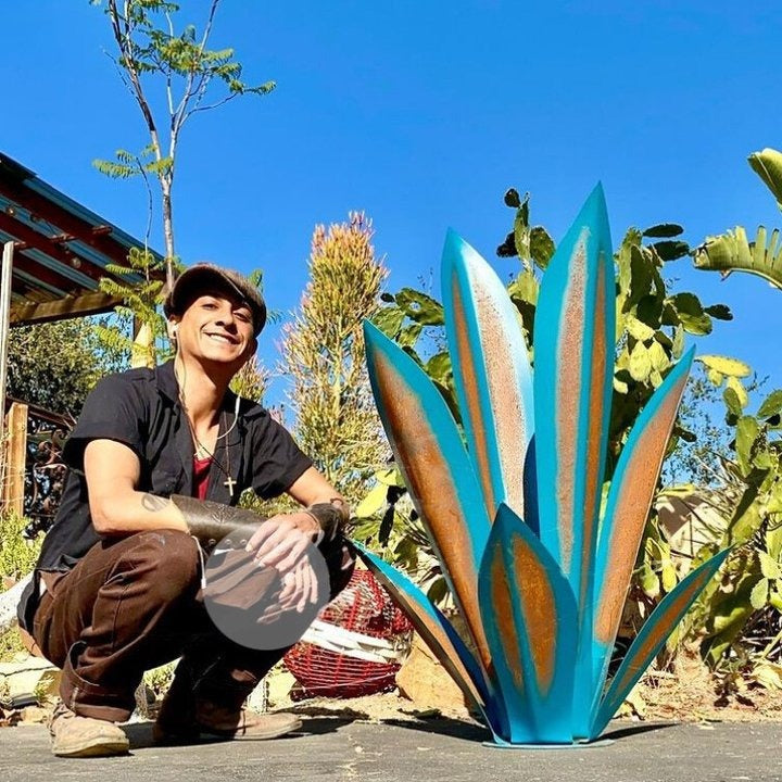 Anti-Rust Metall Tequila Agave Plante | Luvikno