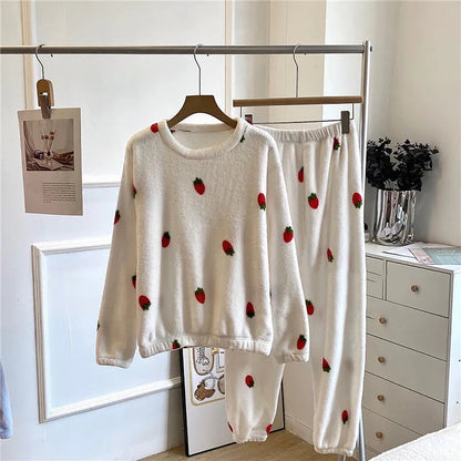 Luvik | Fleece Mukavuus Pyjama - Söpsö, Lämmin ja Mukava 7 Trendikkäässä Vaihtoehdossa