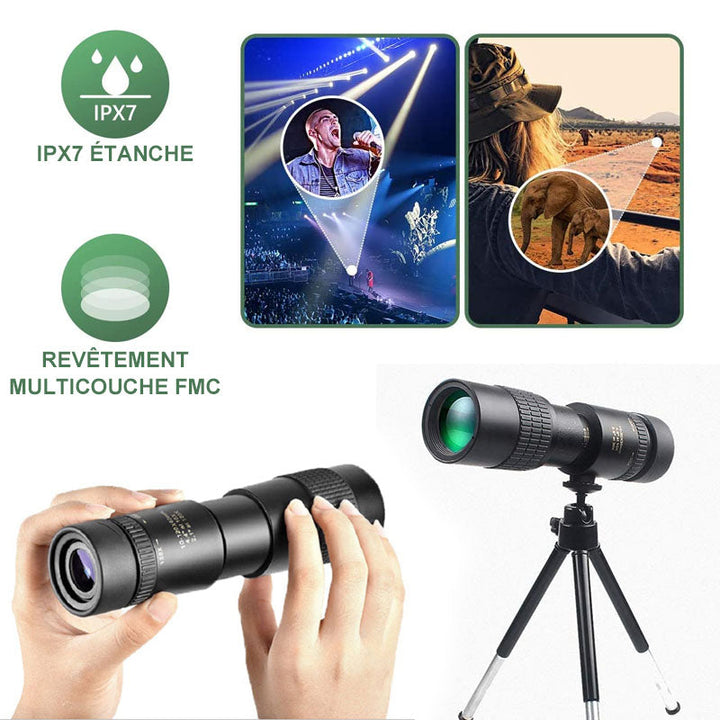Super Zoom Monokulært Teleskop 4k | Luvikno