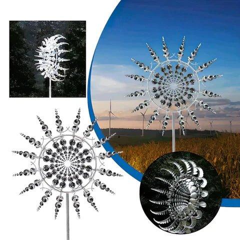 MagicWind kinetisk vindmølle laget av metall | Luvikno