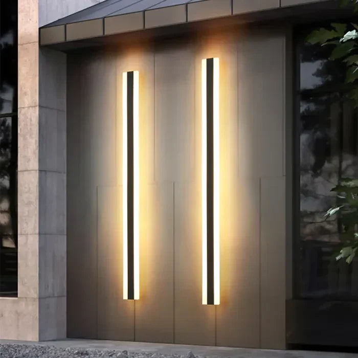 RainGuard Light - Bærekraftig Værbestandig Vegglampe Luvikno