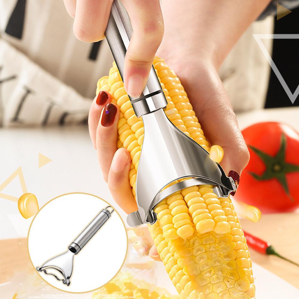 Corn cob peeler laget av rustfritt stål | Luvikno
