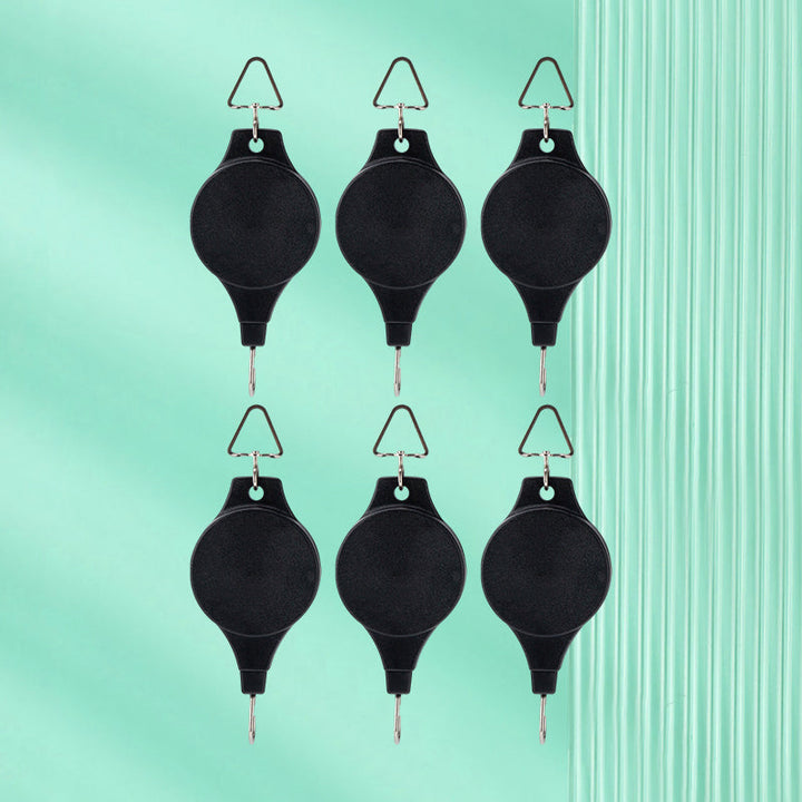 Retractable Hook, Plant Pulley for Garden Pots and Bird Feeder | Luvikno