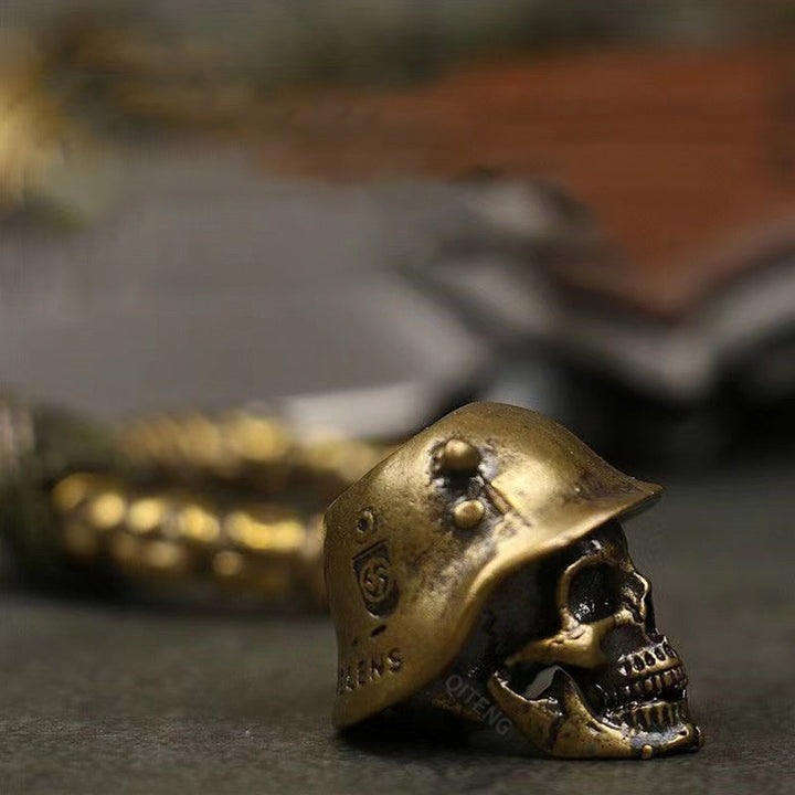 Luvikno | Skeleton Soldier Paracord Nøkkelring