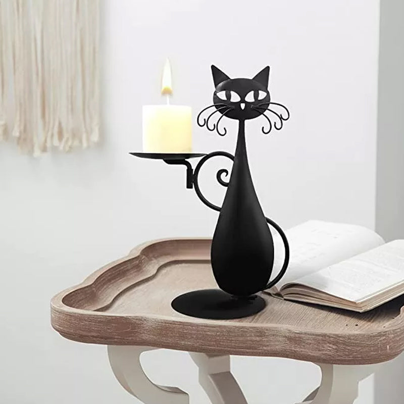 Kortholder svart katt | luvikno