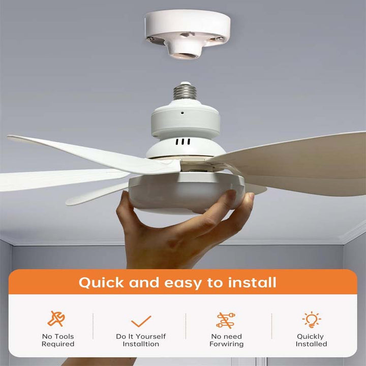 Takvifte med LED-lampe | Luvikno