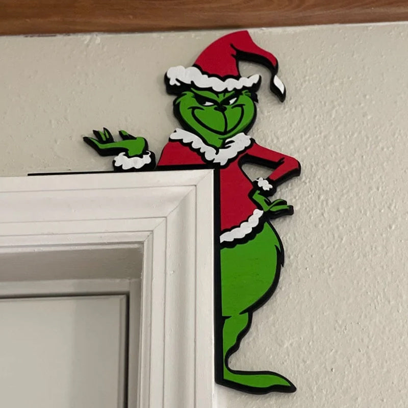 Grinch ferie dør hjørne | Luvikno