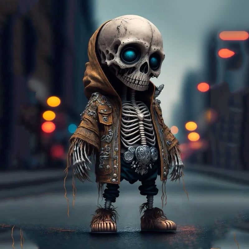 Kule skjelettfigurer | Luvikno