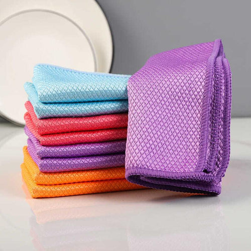 Fiskeskala Mikrofiber Poleringsrengjøringsklut | Luvikno