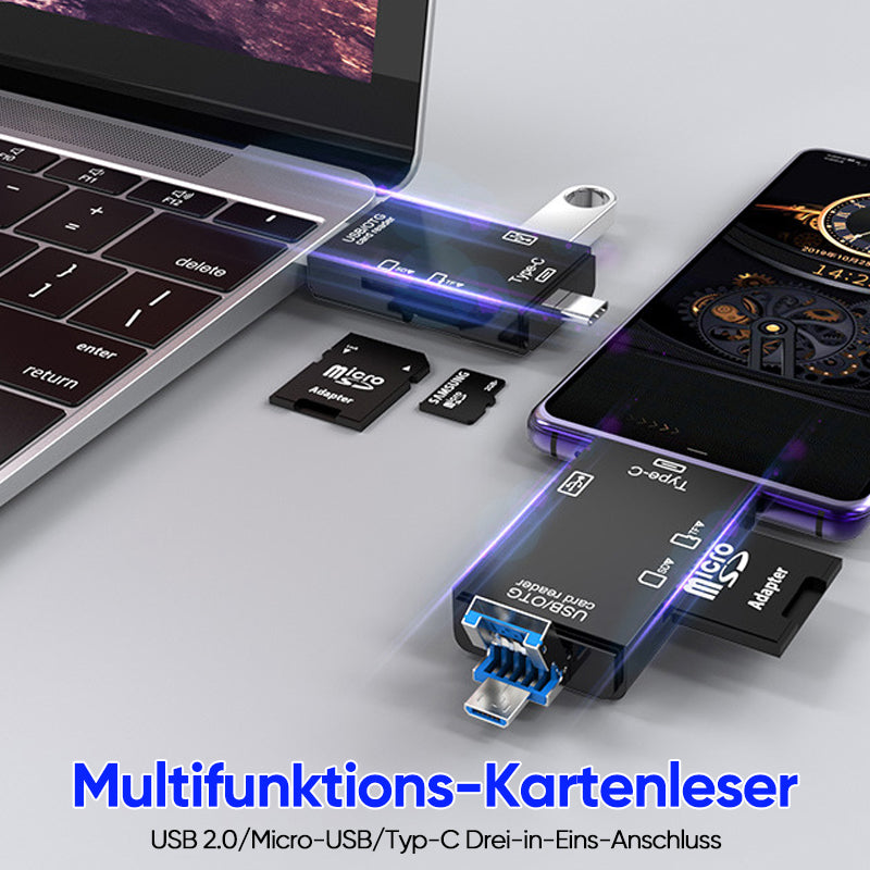 Luvikno | 6-i-1 Kortleser