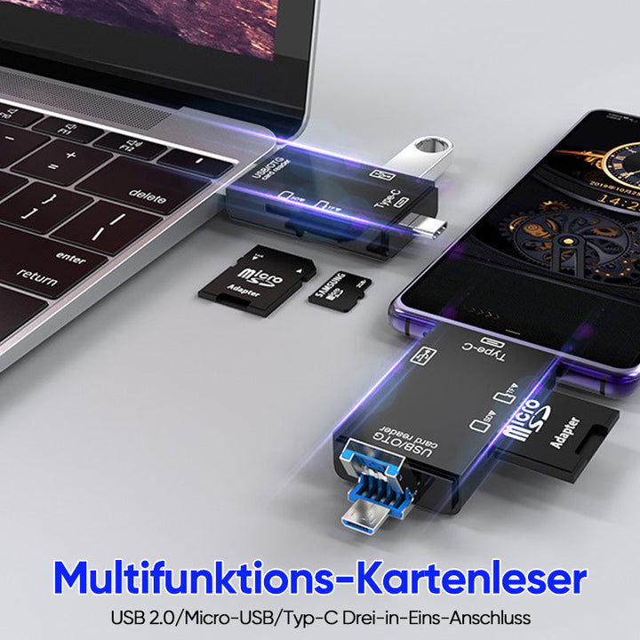 Luvikno | 6-i-1 Kortleser