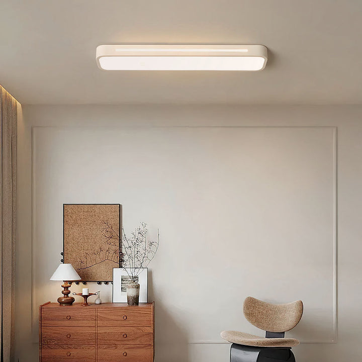 Nordisk Minimalistisk Lang LED Taklampe Luvikno