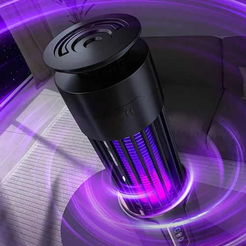 Luvikno | Lunavax Elektrisk Mygglampe | USB Oppladbar | Stillegående & Kjemikaliefri | Insektdreper for Innendørs & Utendørs