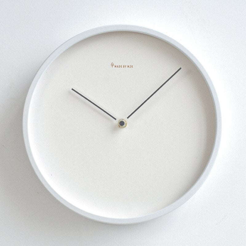 Luvikno | Skandinavisk Minimalistisk Veggklokke - Tidsløs Eleganse