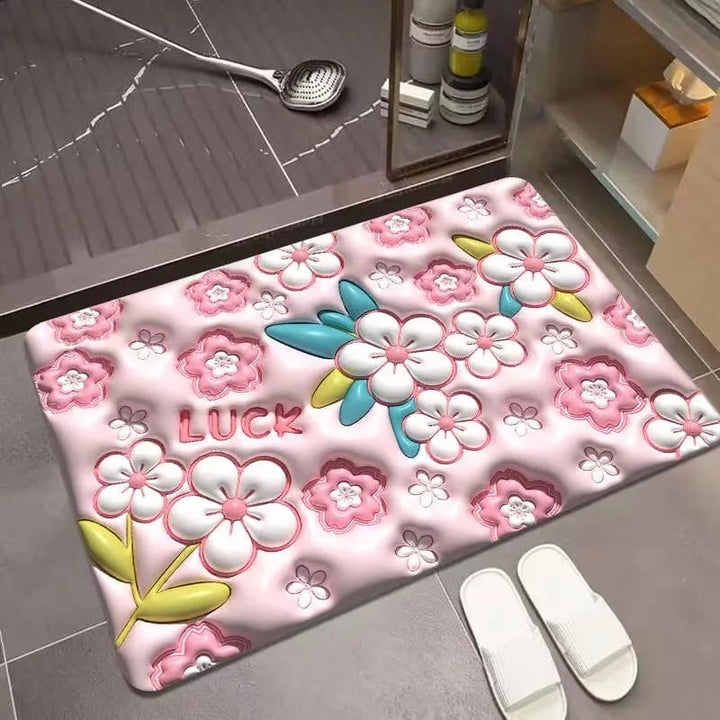3D Visuell Anti-skli Absorberende Matte Luvikno