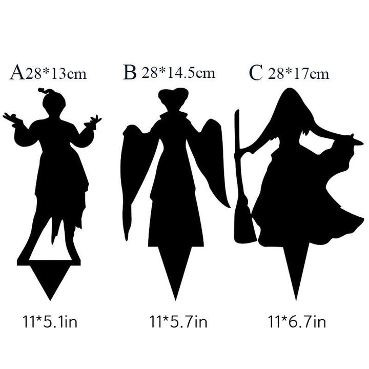 Halloween Yard Stakes Shadow Caster | Luvikno