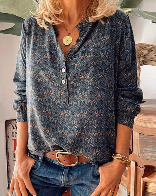 Luvik | Langermet bluse og vintage-mønster