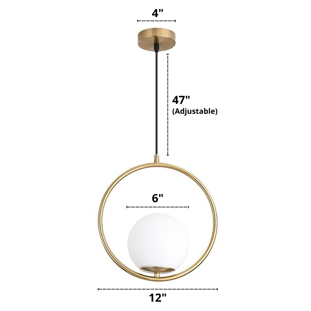Nordic Glass Pendant Lamps | Luvikno