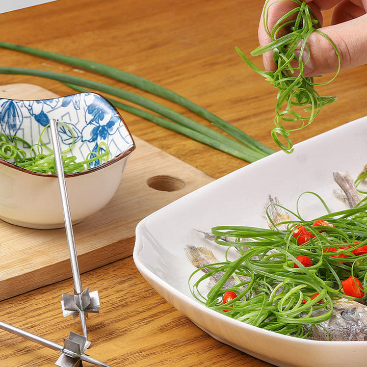 Plum Blossom Løk Cutter | Luvikno