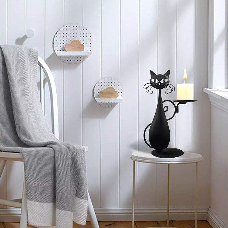 Kortholder svart katt | luvikno