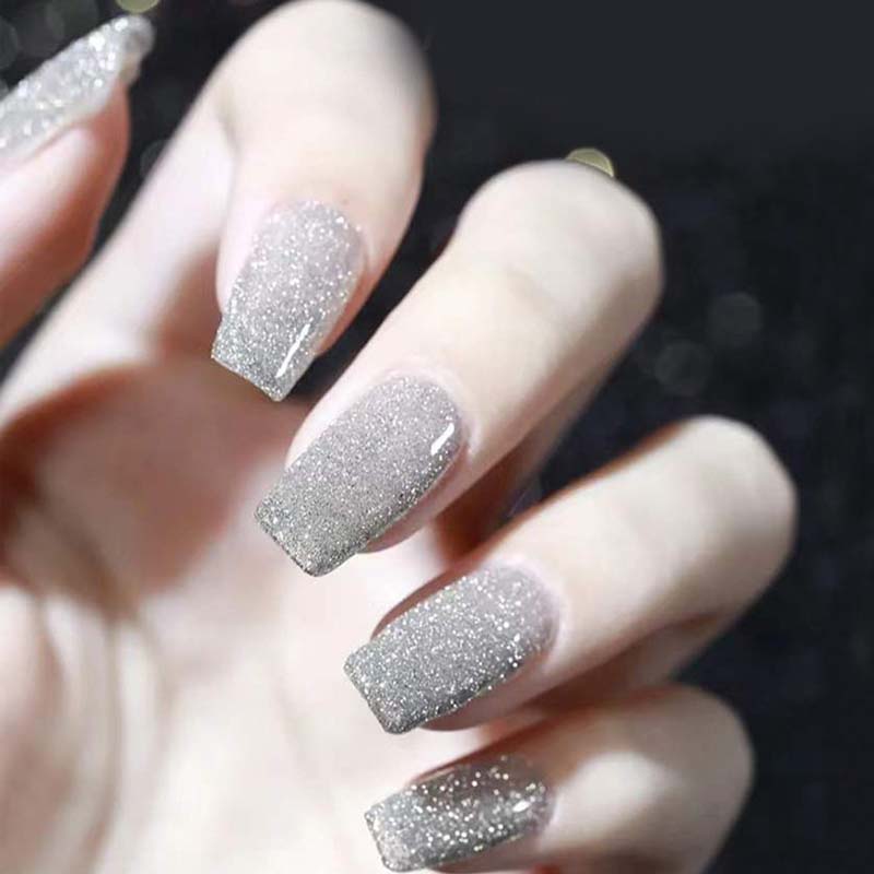 Høy tetthet glitter neglelakk gel | Luvikno