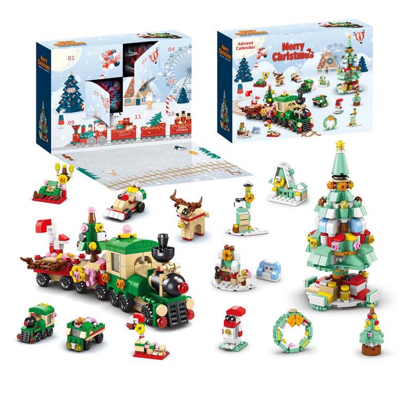 BuildJoy - Festlige Byggeklosser Adventskalender Luvikno