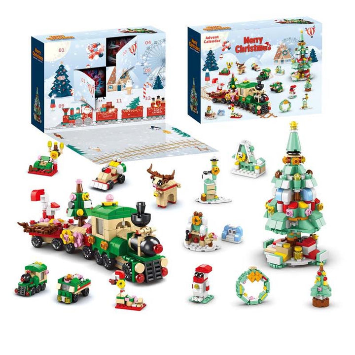 BuildJoy - Festlige Byggeklosser Adventskalender Luvikno