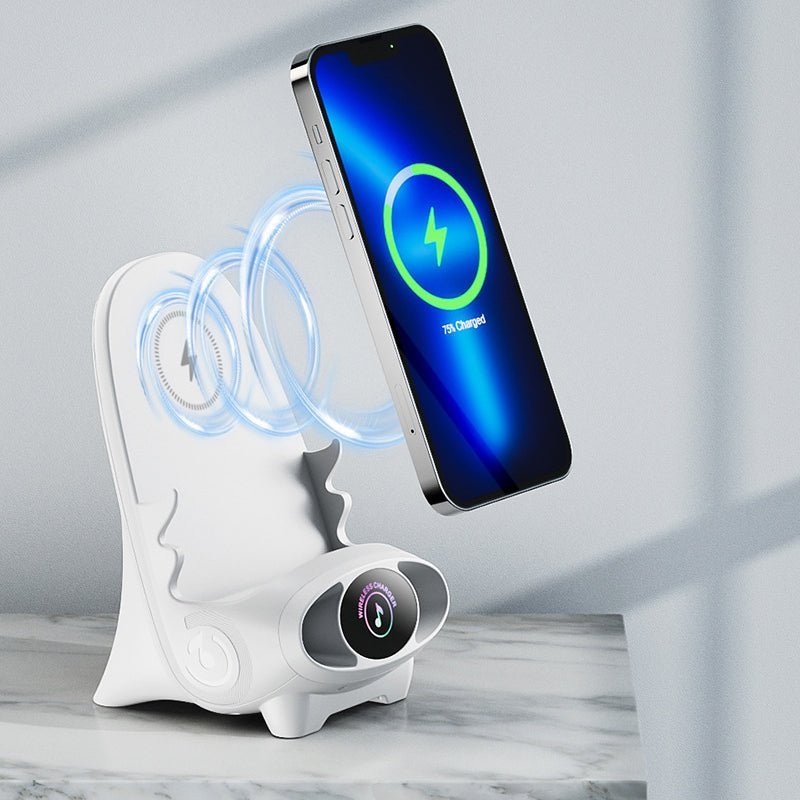 Luvikno | Multifunksjonell telefonholder - Hurtiglading - Ergonomisk design - Praktisk og stilig